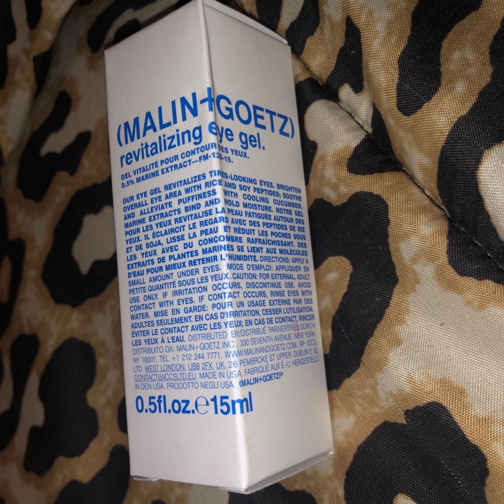 Malin + Goetz eye gel